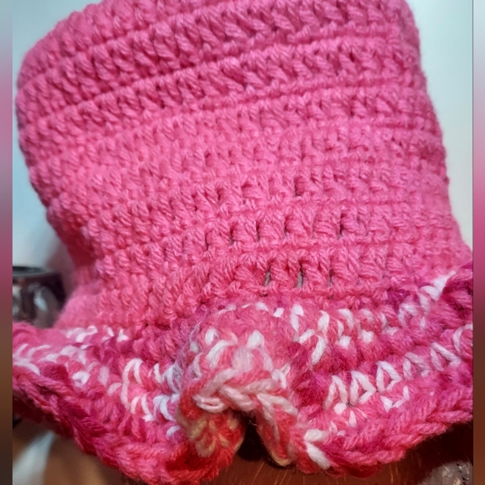 #12L❤️ve HANDMADE. Ruffle BUCKET HAT - Picture 2 of 4
